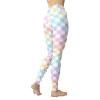 Plaid Easter Yoga Leggings