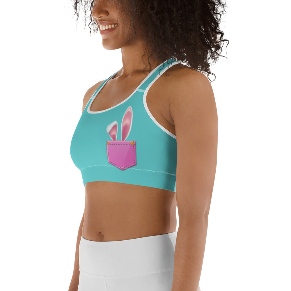 Pocket Bunny Sports Bra