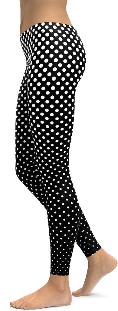 Polka Dot Optical Leggings