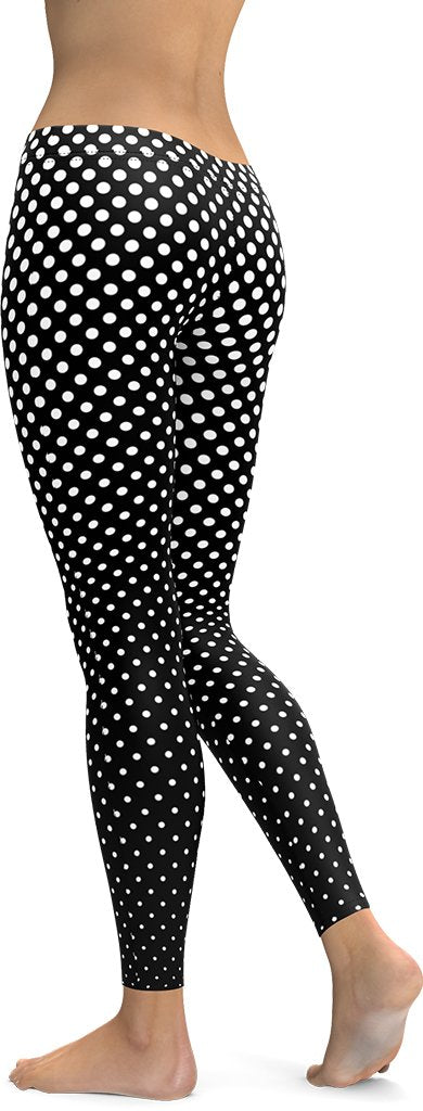 Polka Dot Optical Leggings