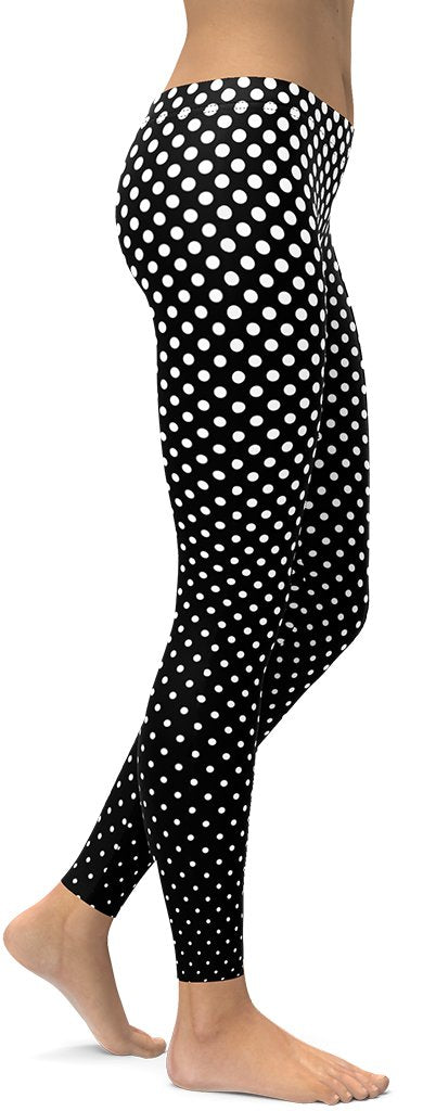 Polka Dot Optical Leggings