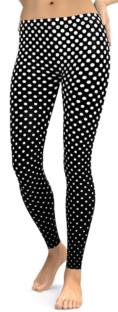 Polka Dot Optical Leggings