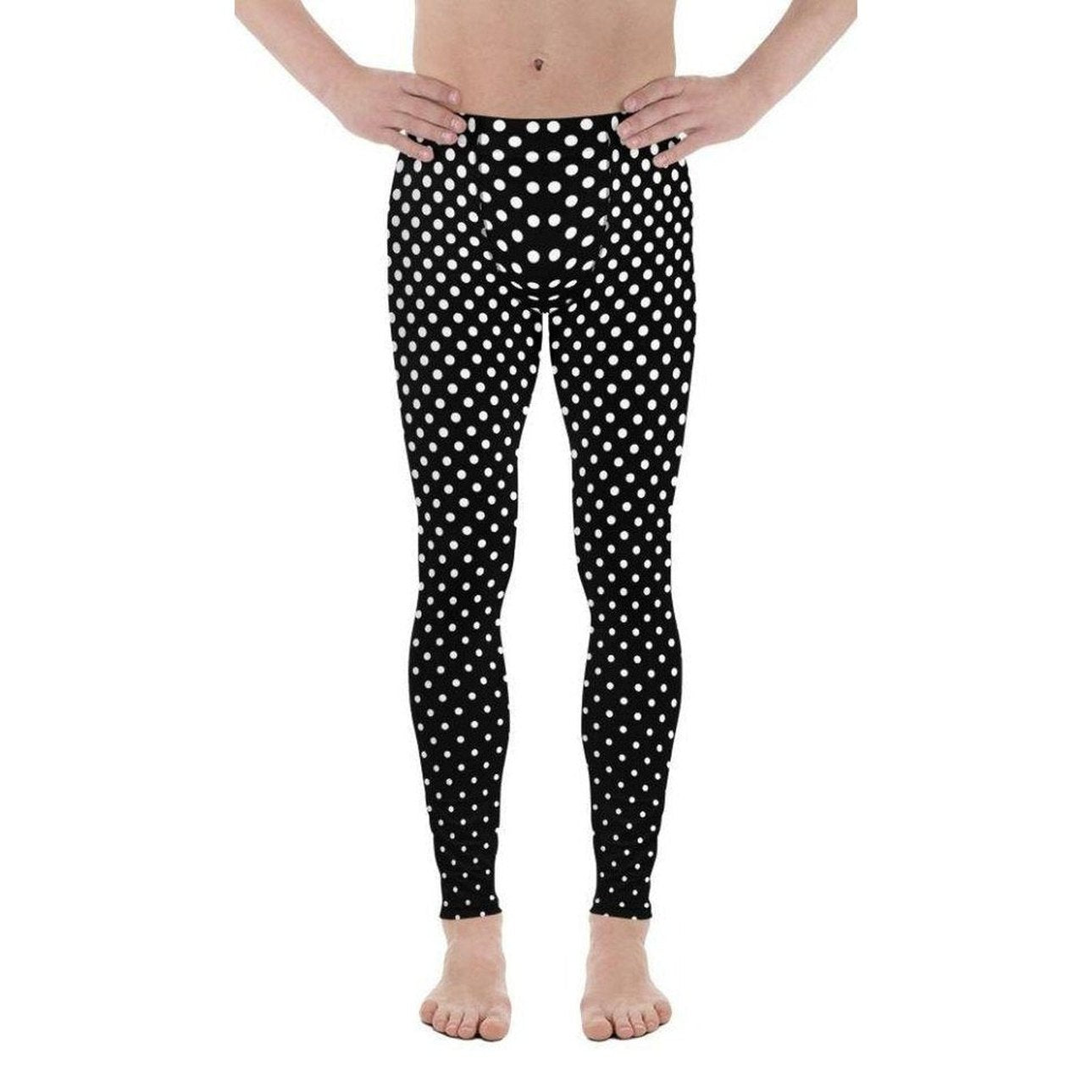 Polka Dot Optical Men's Leggings