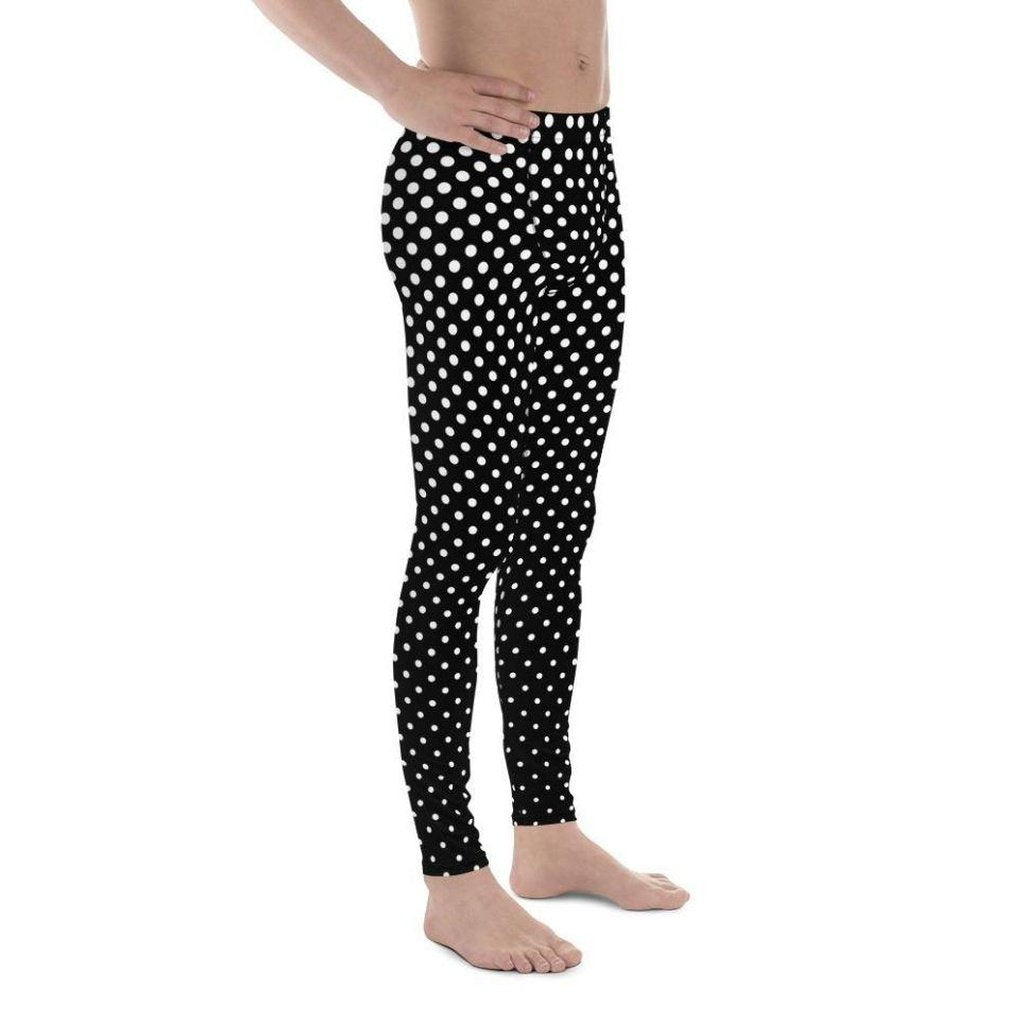 Polka Dot Optical Men's Leggings