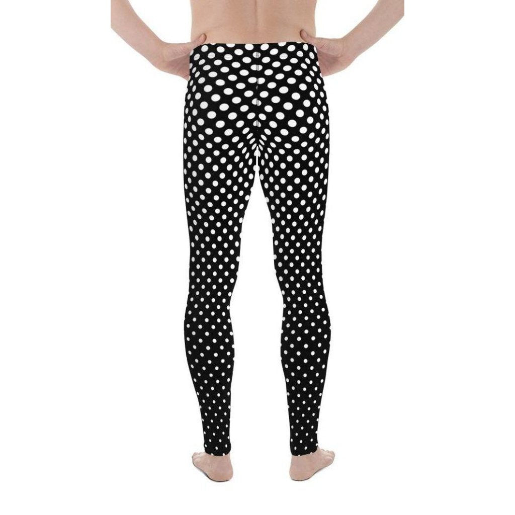 Polka Dot Optical Men's Leggings