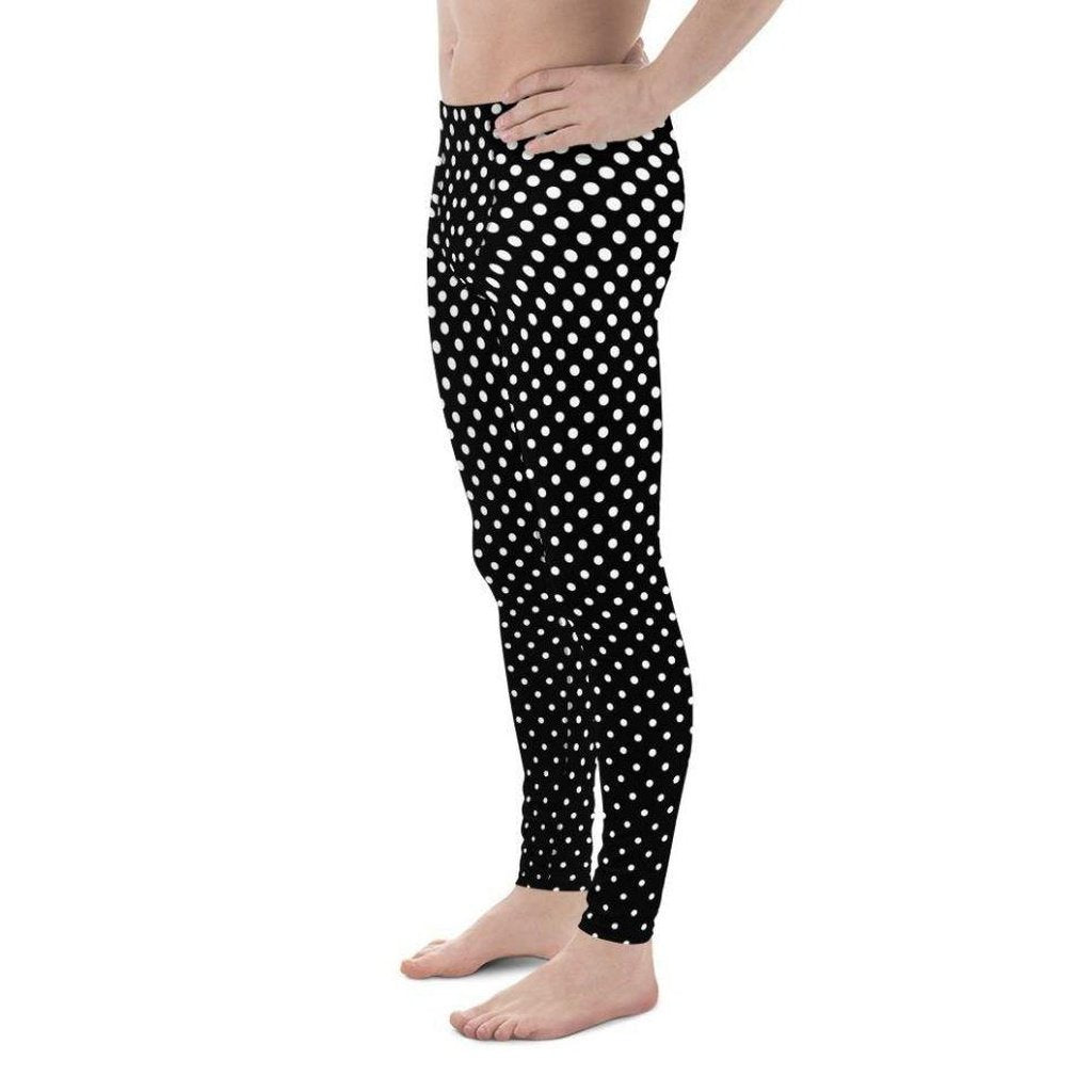 Polka Dot Optical Men's Leggings