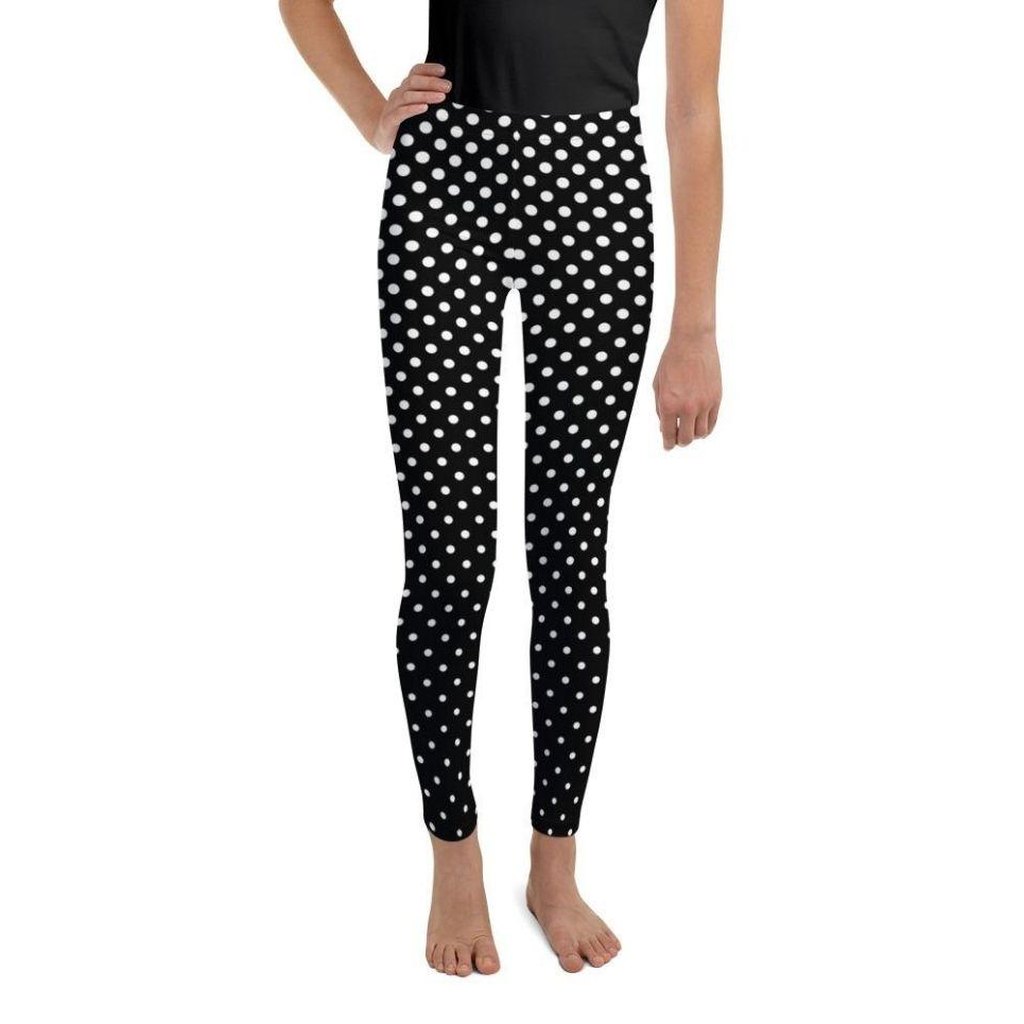 Polka Dot Optical Youth Leggings