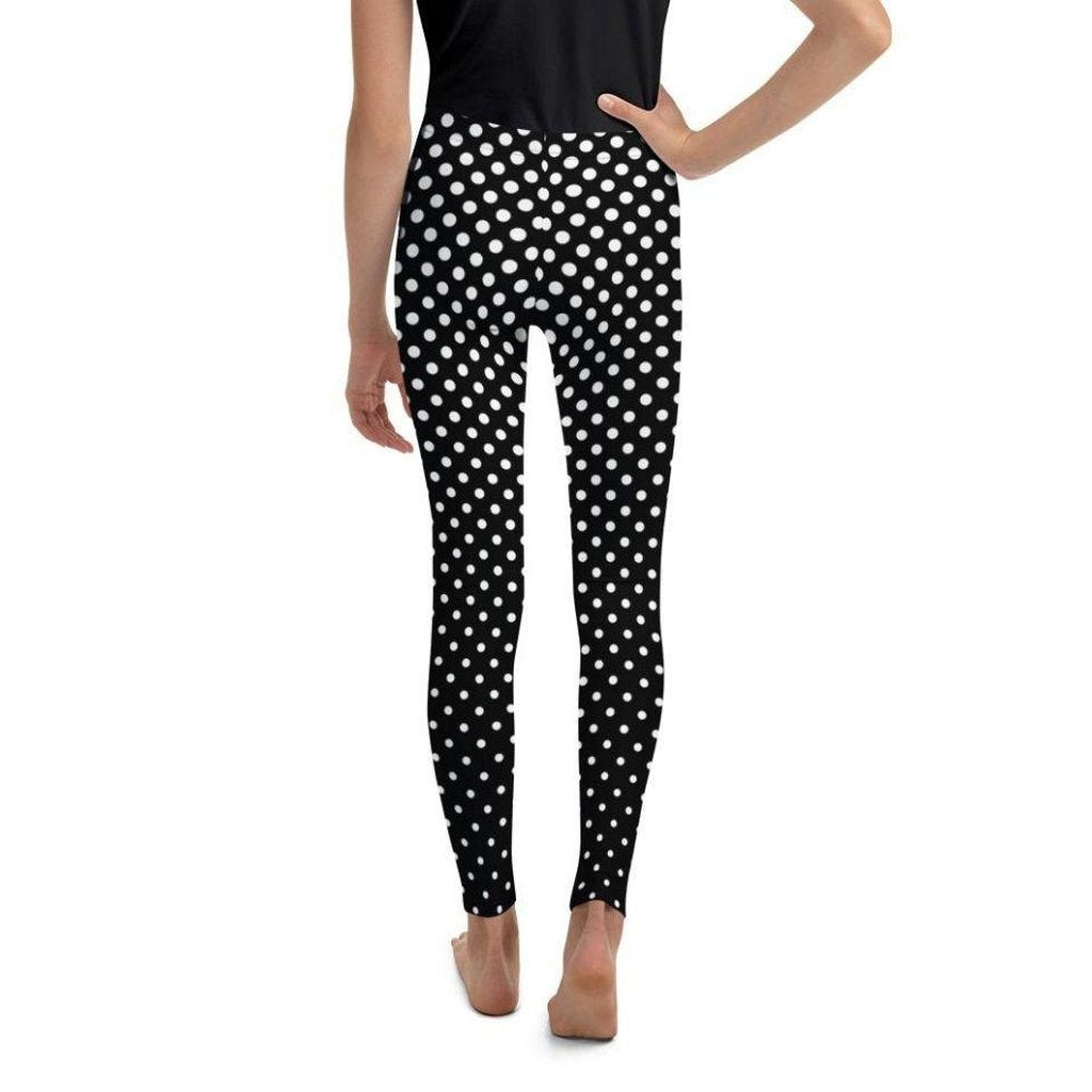 Polka Dot Optical Youth Leggings