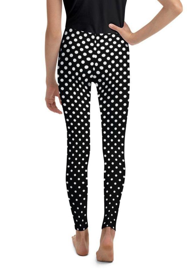 Polka Dot Optical Youth Leggings