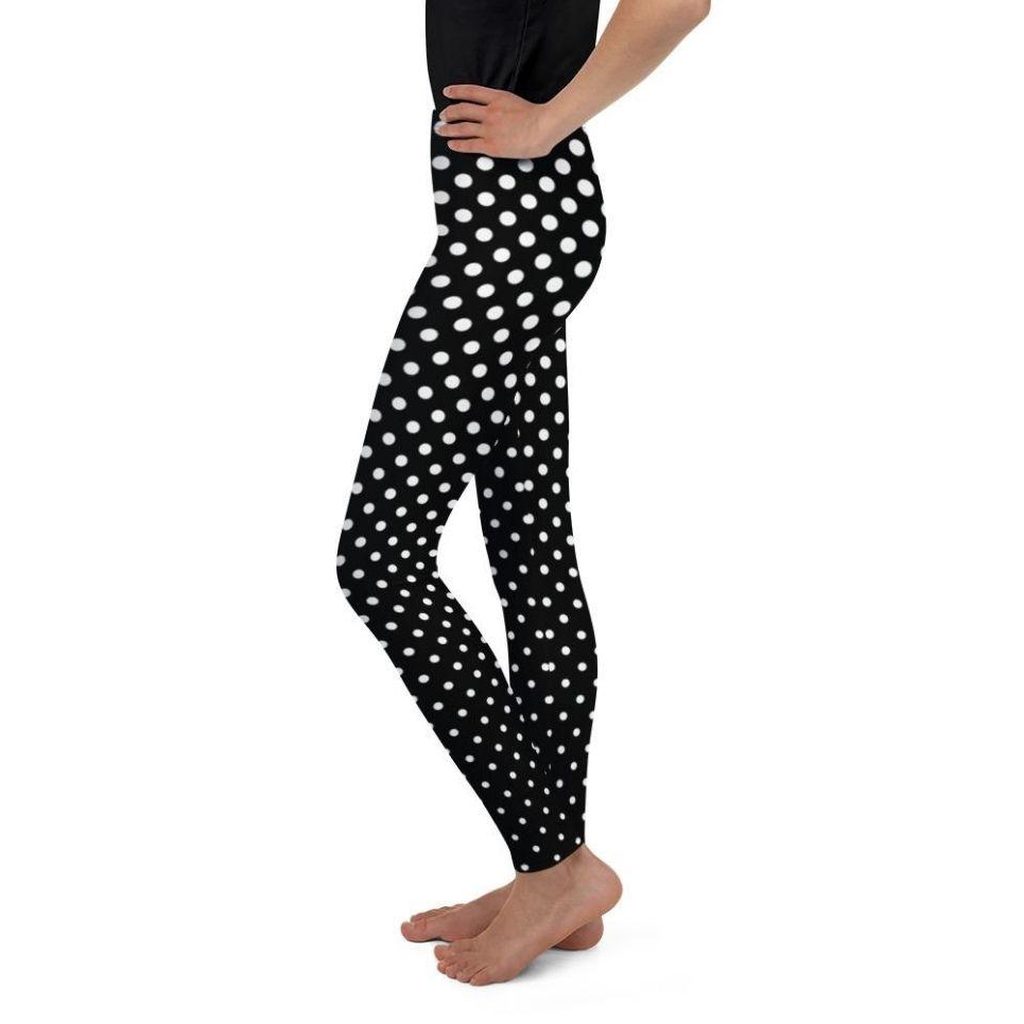 Polka Dot Optical Youth Leggings