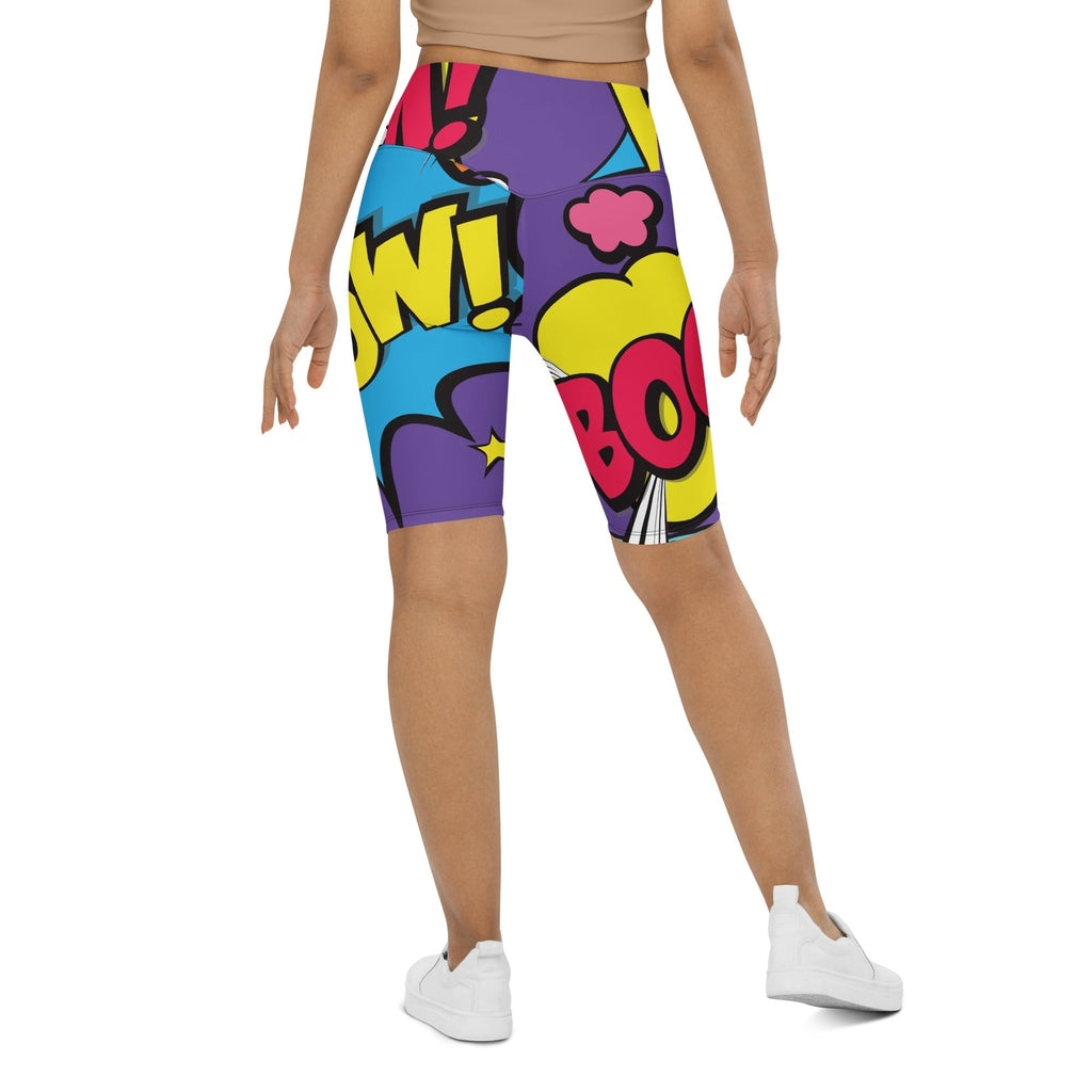 Pop Art Biker Shorts