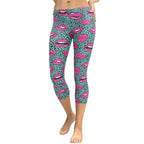 Pop Art Lips Capris