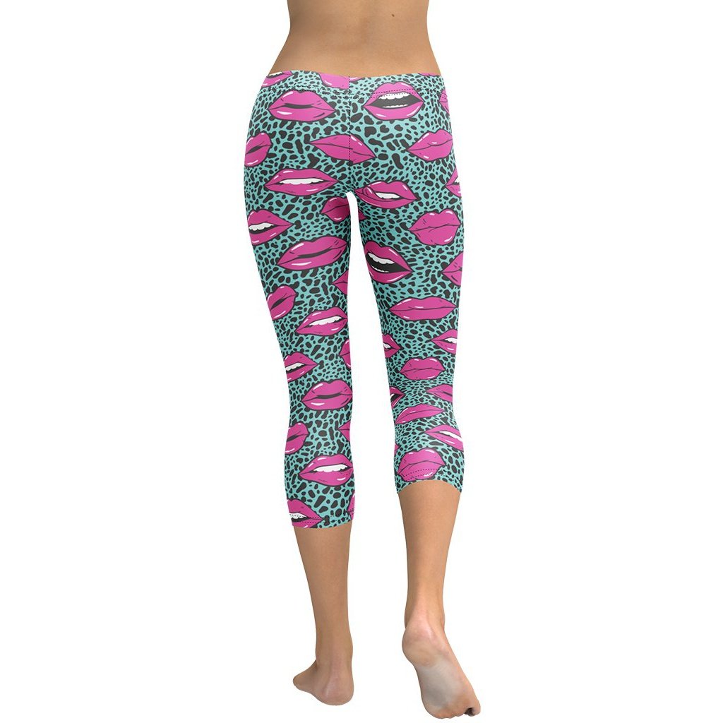 Pop Art Lips Capris