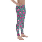 Pop Art Lips Men's Leggings
