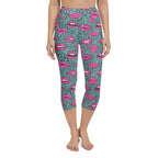 Pop Art Lips Yoga Capris