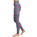 Pop Art Lips Yoga Leggings