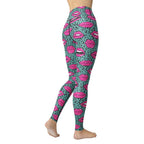 Pop Art Lips Yoga Leggings