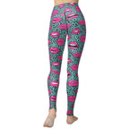 Pop Art Lips Yoga Leggings