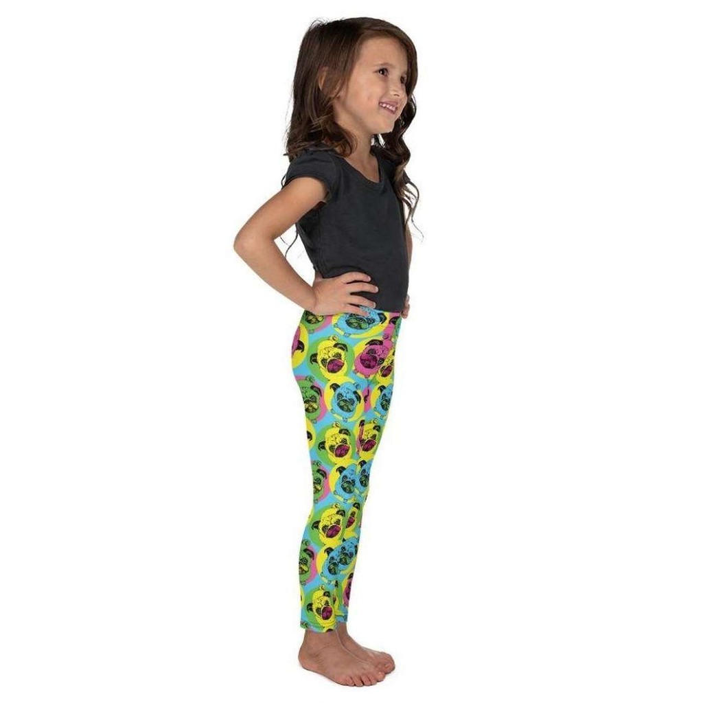 Pop Art Pug Kid's Leggings