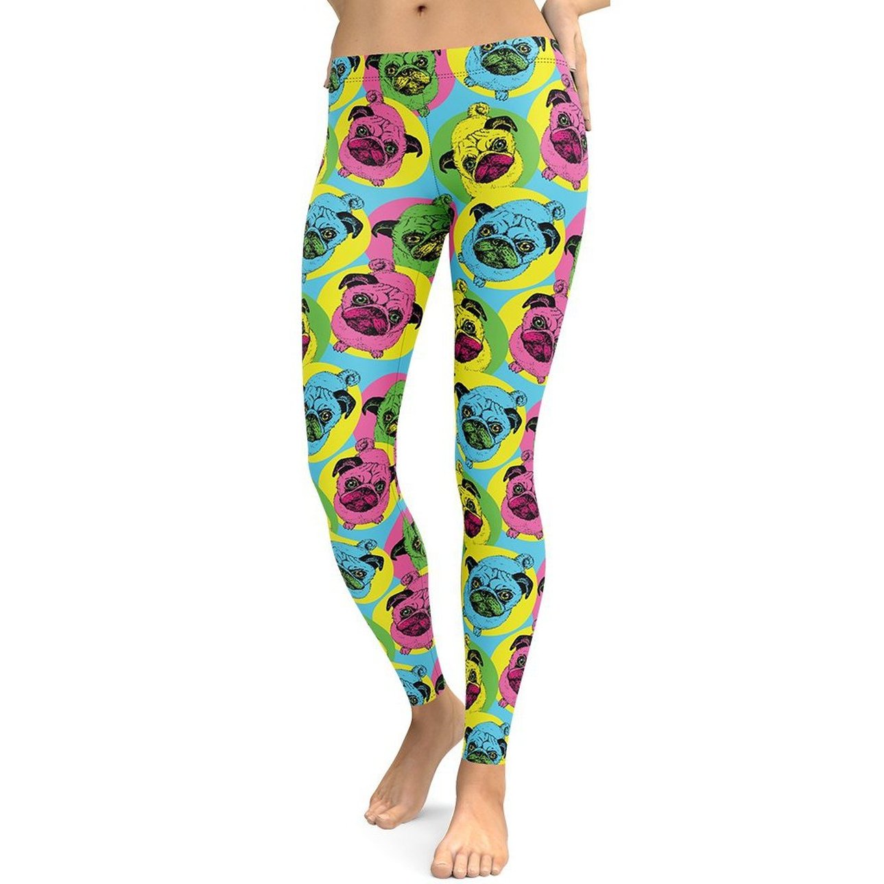 Pop Art Pug Leggings