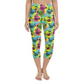 Pop Art Pug Yoga Capris