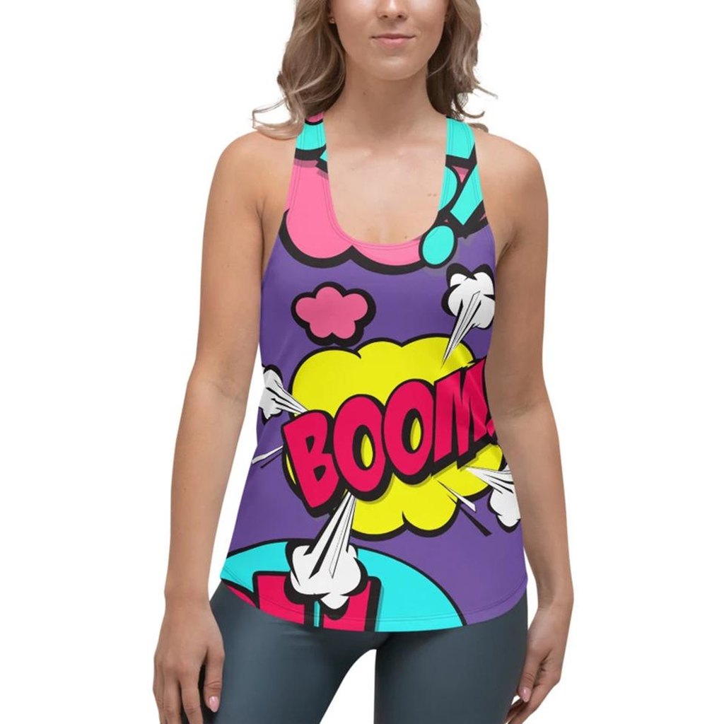 Pop Art Racerback Tank