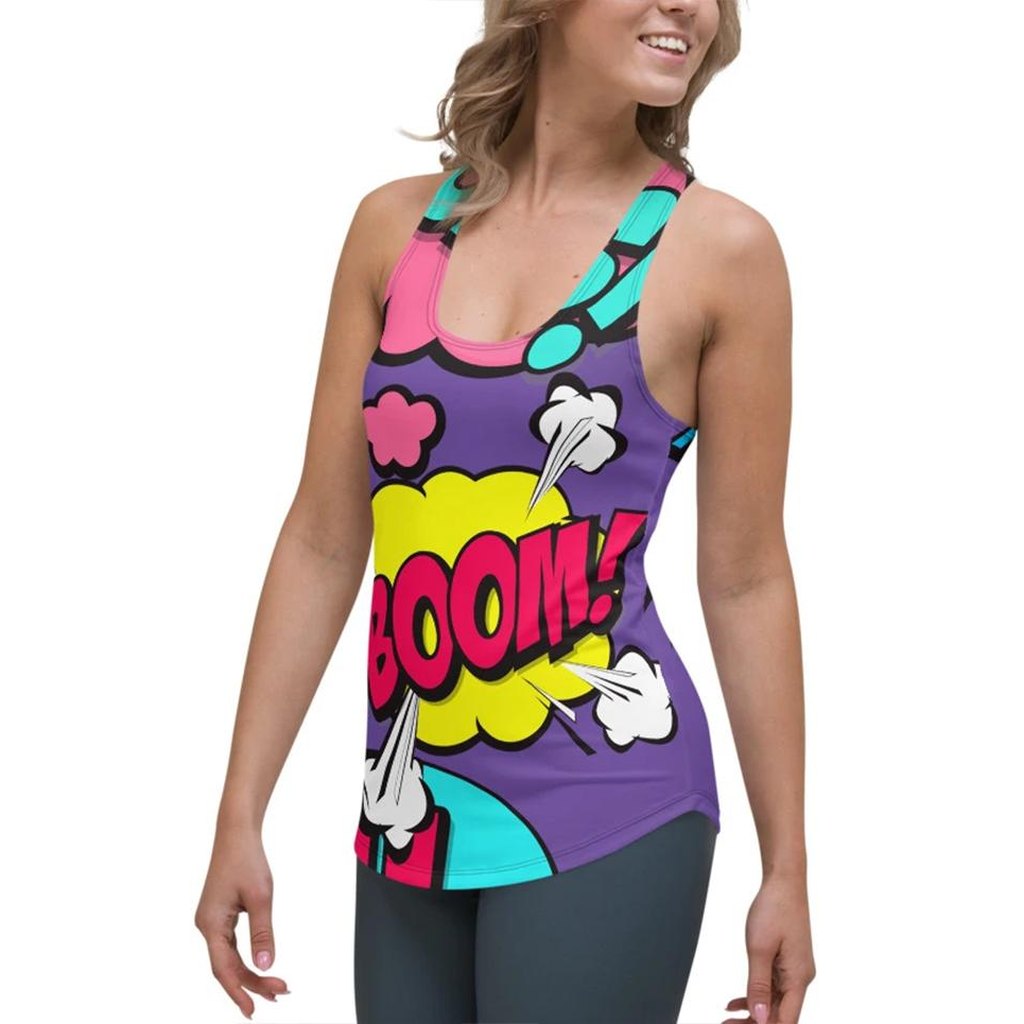 Pop Art Racerback Tank