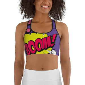 Pop Art Sports Bra