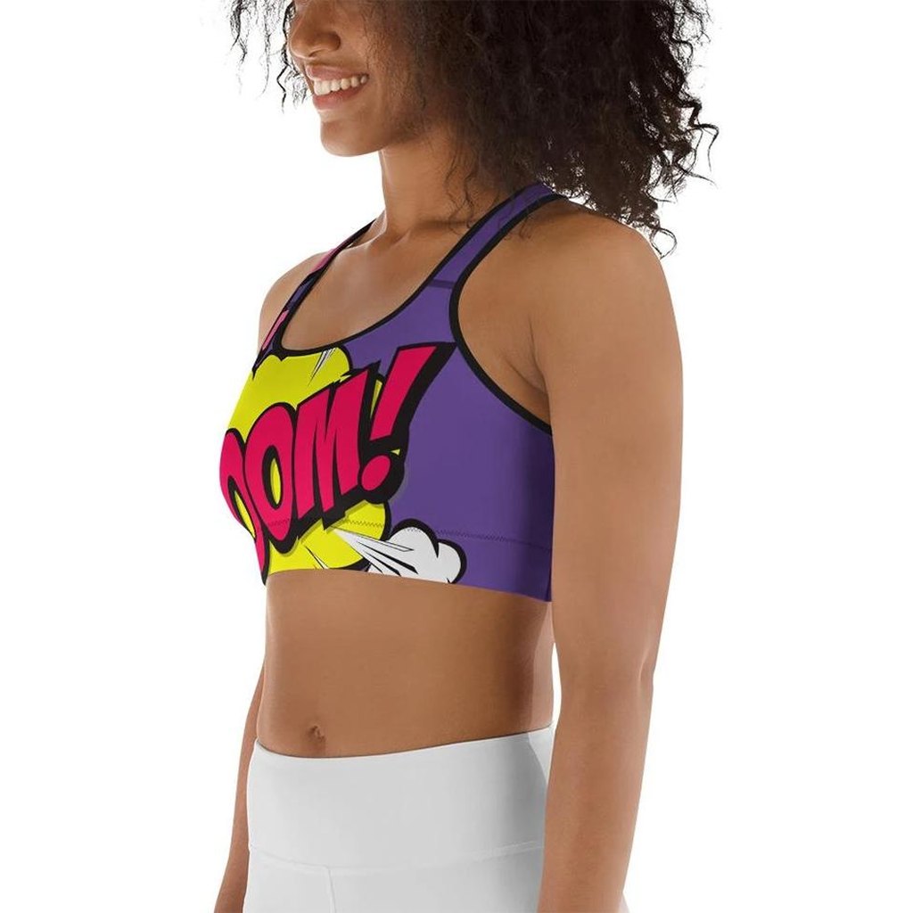 Pop Art Sports Bra