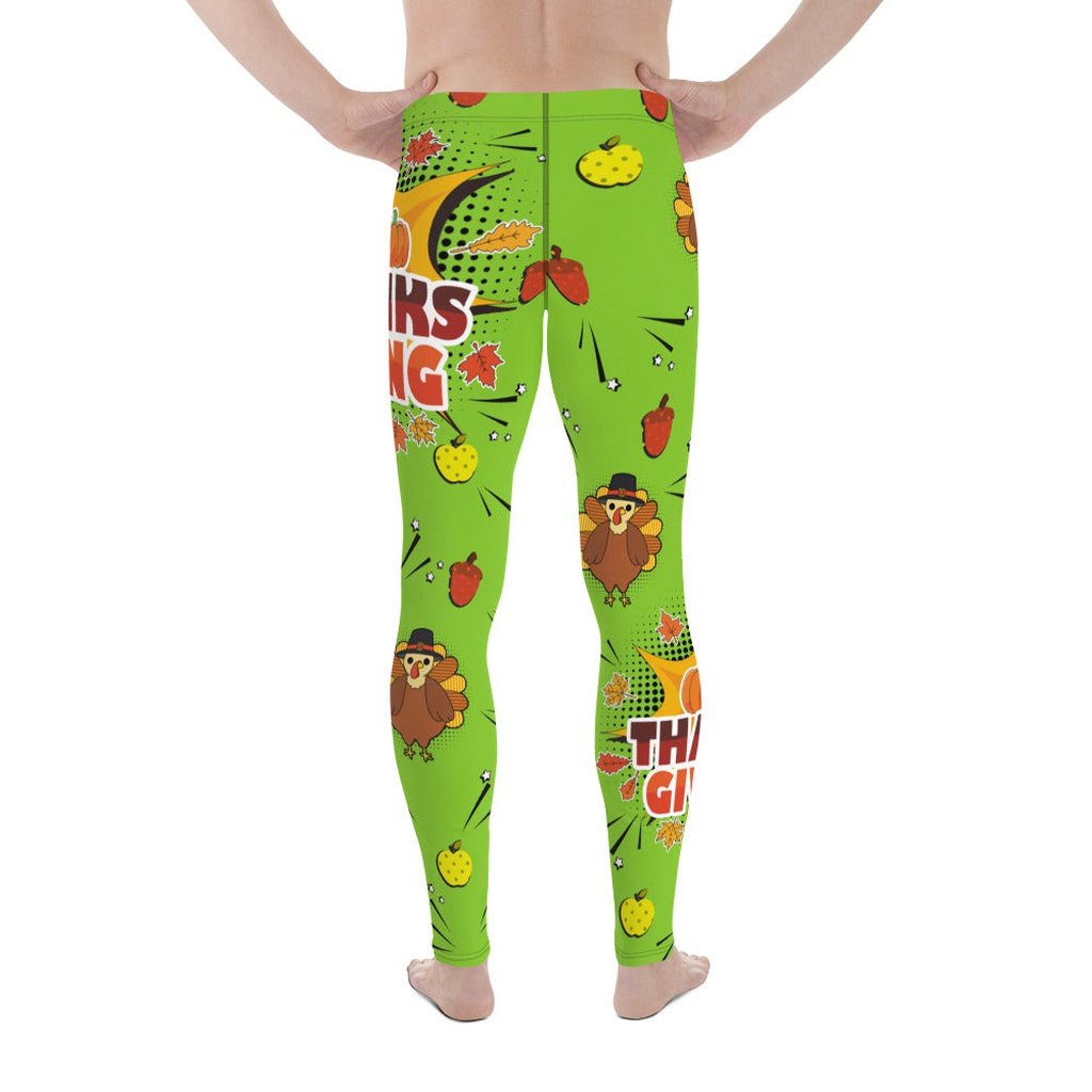Pop Art Thanksgiving Men's Leggings