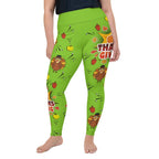 Pop Art Thanksgiving Plus Size Leggings