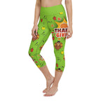 Pop Art Thanksgiving Yoga Capris