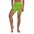 Pop Art Thanksgiving Yoga Shorts