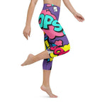 Pop Art Yoga Capris