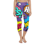 Pop Art Yoga Capris