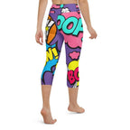 Pop Art Yoga Capris
