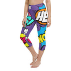 Pop Art Yoga Capris