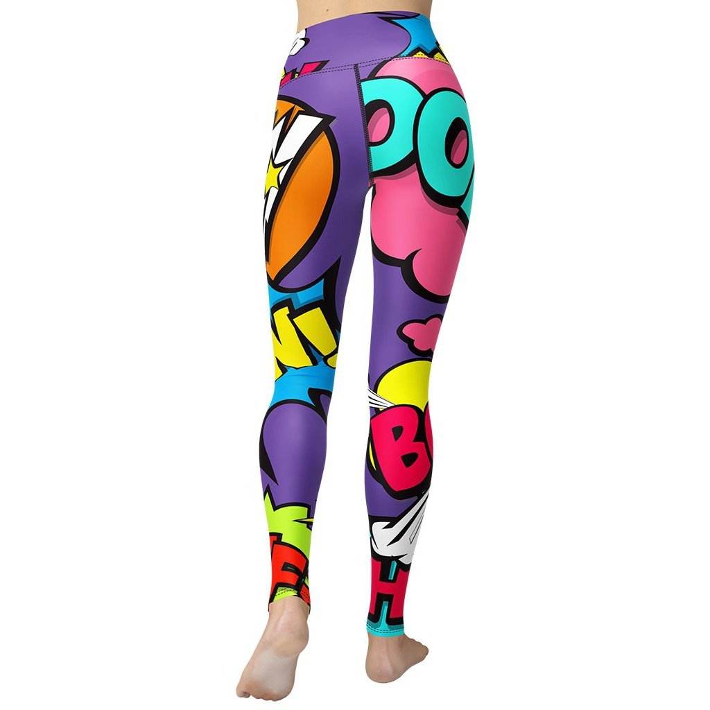 Pop Art Yoga Leggings