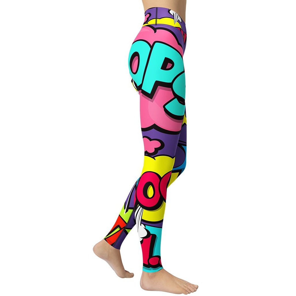 Pop Art Yoga Leggings
