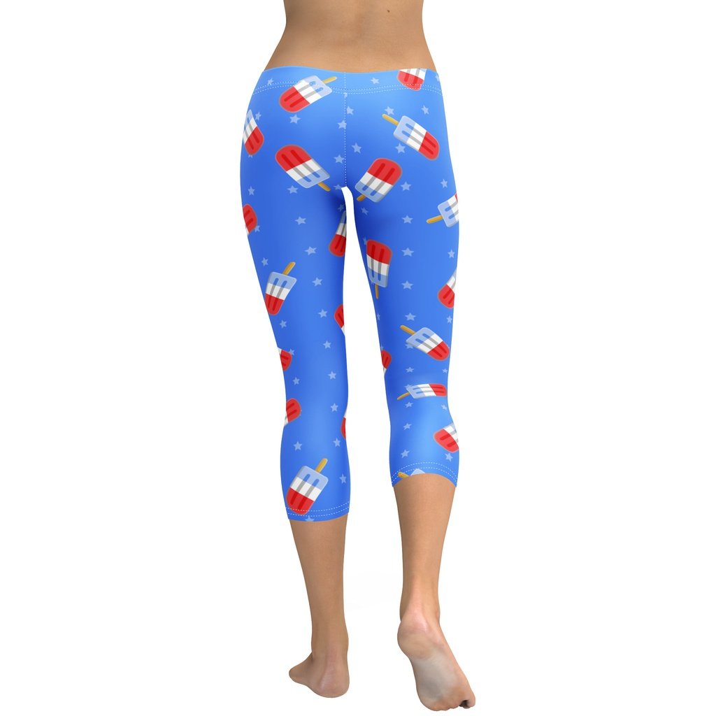 Popsicle Pattern Capris