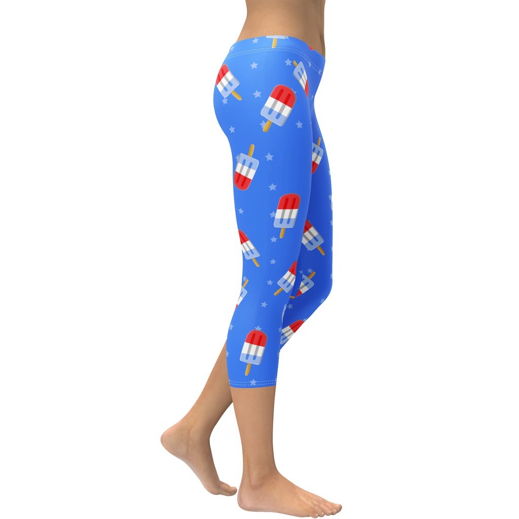Popsicle Pattern Capris