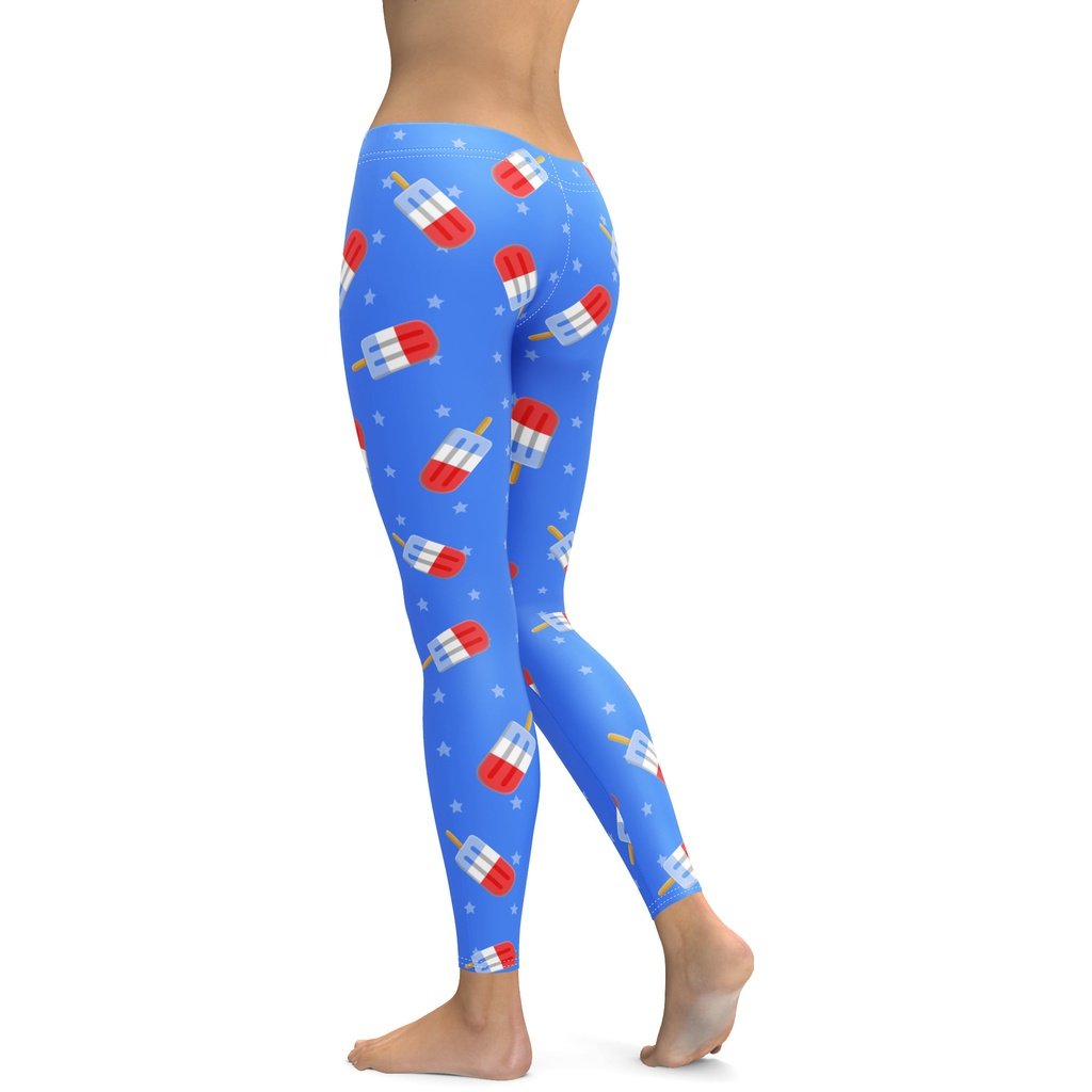 Popsicle Pattern Leggings