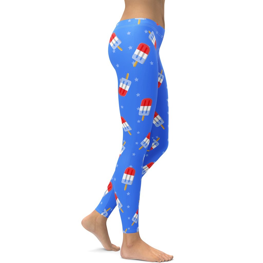 Popsicle Pattern Leggings