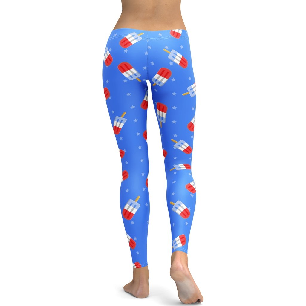 Popsicle Pattern Leggings