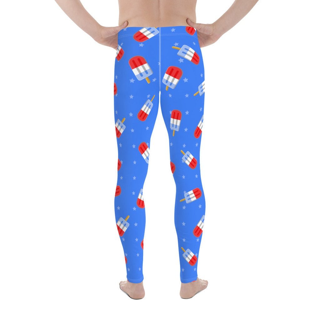 Popsicle Pattern Men's Leggings