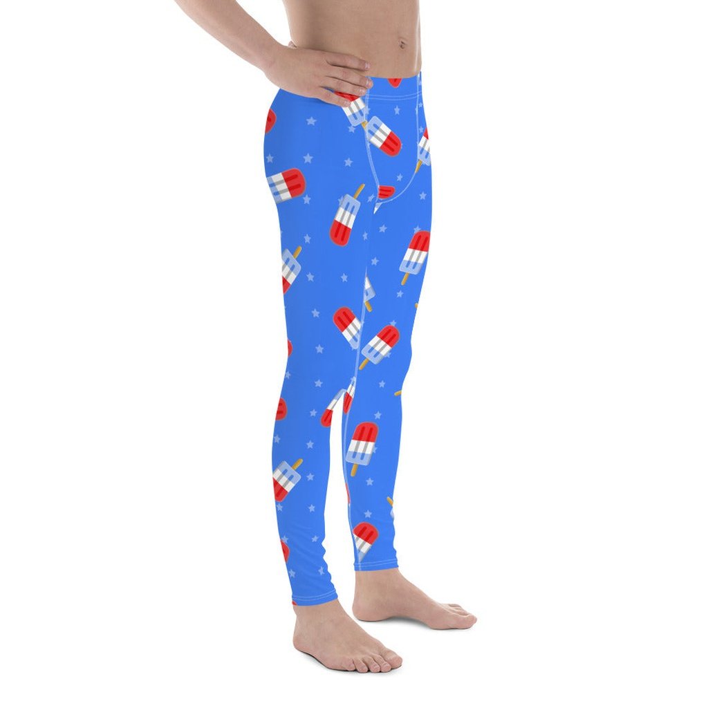 Popsicle Pattern Men's Leggings