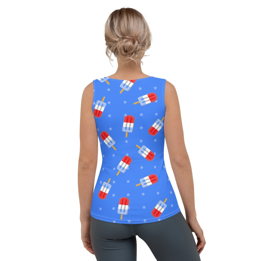 Popsicle Pattern Tank Top