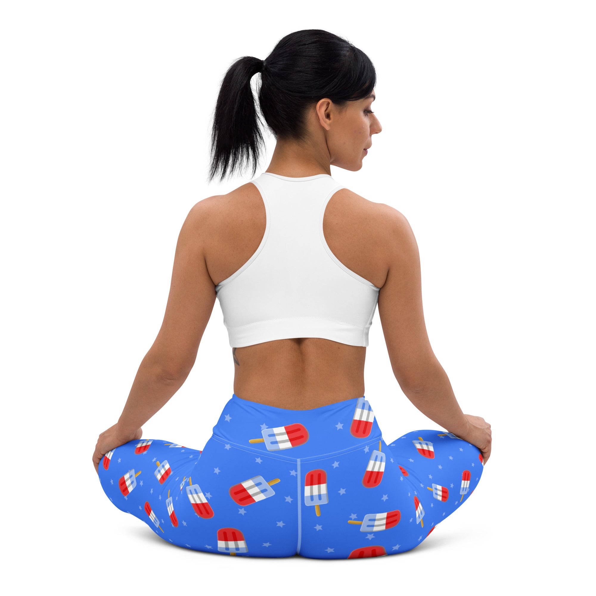 Popsicle Pattern Yoga Leggings