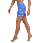 Popsicle Pattern Yoga Shorts