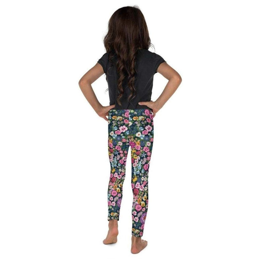 Pretty Floral Kid's Leggings